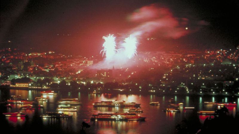 Rhein in Flammen