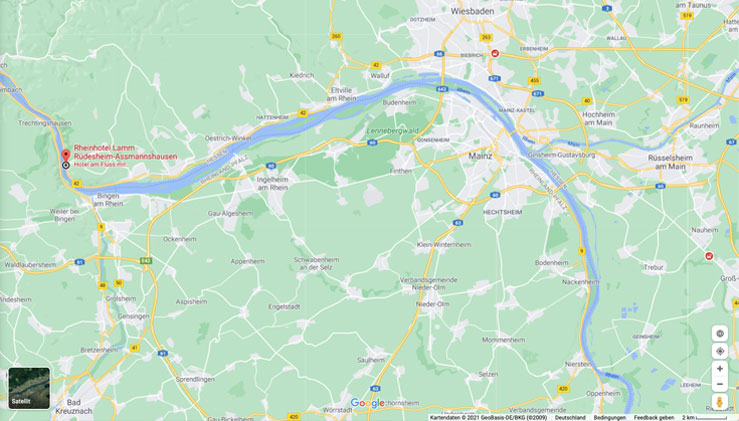 Anfahrt Google Maps